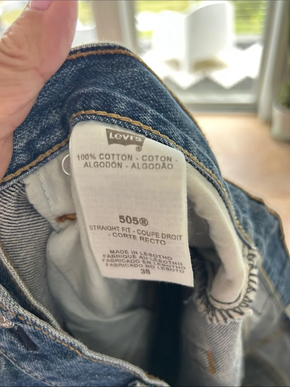 Levi's Dark Blue Denim Men's Shorts